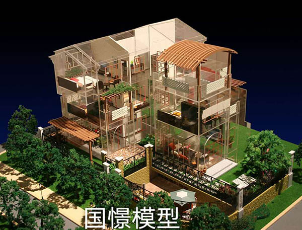 延寿县建筑模型