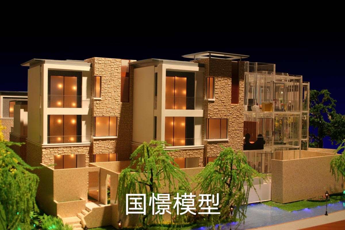 延寿县建筑模型