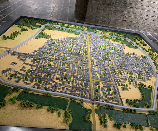 延寿县建筑模型